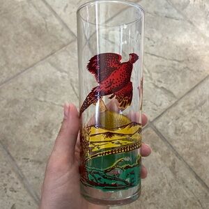 1970’s Mid Century High Ball Glass